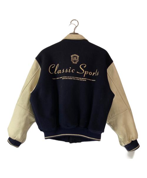 VAN JACKET（ヴァン ジャケット）VAN JACKET (ヴァン ジャケット) CLASSIC SPORTSスタジャン ネイビー サイズ:freeの古着・服飾アイテム