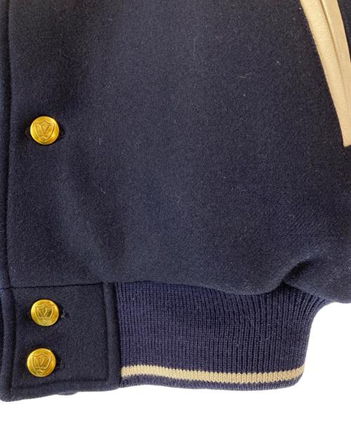 VAN JACKET（ヴァン ジャケット）VAN JACKET (ヴァン ジャケット) CLASSIC SPORTSスタジャン ネイビー サイズ:freeの古着・服飾アイテム