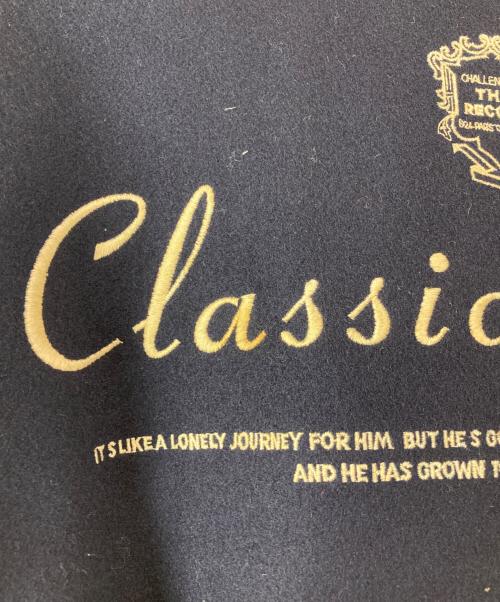 VAN JACKET（ヴァン ジャケット）VAN JACKET (ヴァン ジャケット) CLASSIC SPORTSスタジャン ネイビー サイズ:freeの古着・服飾アイテム