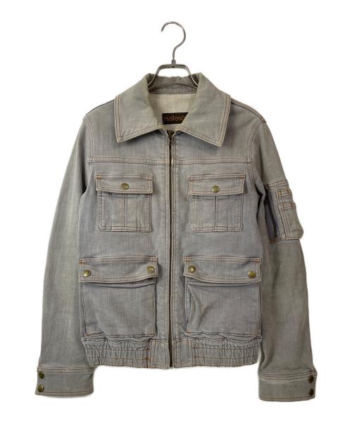 hysterics（ヒステリックス）hysterics (ヒステリックス) OLD Y2K 4ポケットデニムジャケット グレー サイズ:Freeの古着・服飾アイテム