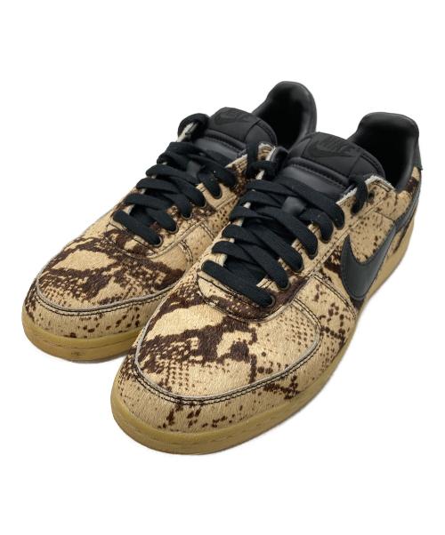 NIKE（ナイキ）NIKE (ナイキ) FIELD GENERAL PRM BLACK/BLACK-GUM YELLOW ベージュ サイズ:27cmの古着・服飾アイテム