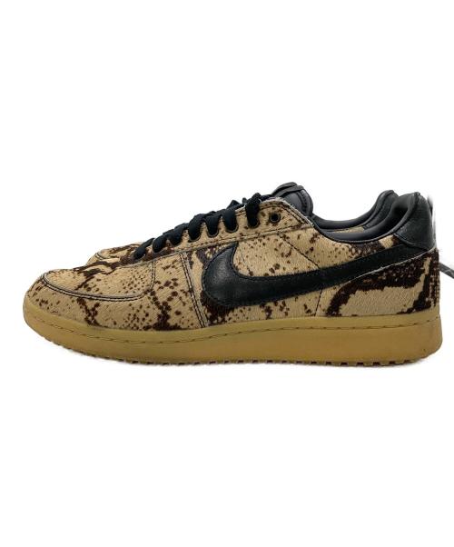 NIKE（ナイキ）NIKE (ナイキ) FIELD GENERAL PRM BLACK/BLACK-GUM YELLOW ベージュ サイズ:27cmの古着・服飾アイテム