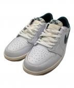 NIKEナイキ）の古着「エアジョーダン1 ロー OG」｜ホワイト×グリーン