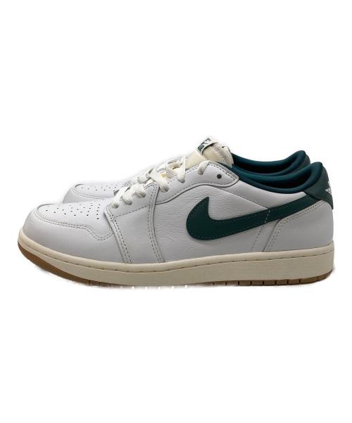 NIKE（ナイキ）NIKE (ナイキ) エアジョーダン1 ロー OG ホワイト×グリーン サイズ:２９cmの古着・服飾アイテム