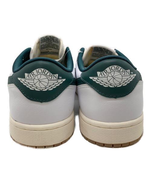 NIKE（ナイキ）NIKE (ナイキ) エアジョーダン1 ロー OG ホワイト×グリーン サイズ:２９cmの古着・服飾アイテム