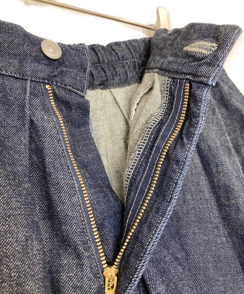 HARVESTY（ハーベスティー）HARVESTY (ハーベスティー) デニムカルメンキュロット インディゴ サイズ:2の古着・服飾アイテム