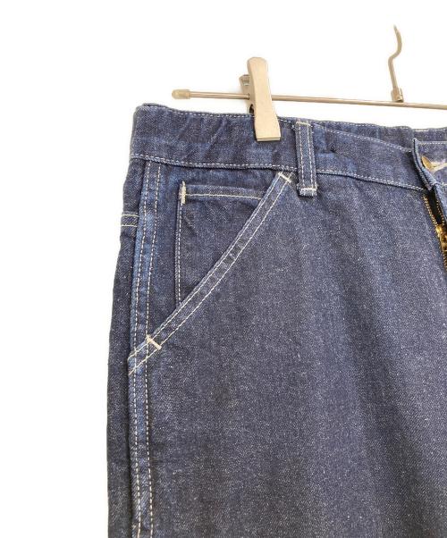 HARVESTY（ハーベスティー）HARVESTY (ハーベスティー) ビッグペインターパンツ デニムパンツ インディゴ サイズ:2の古着・服飾アイテム