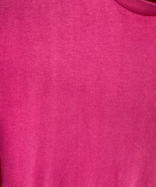 stussy（ステューシー）stussy (ステューシー) スカルプリントTシャツ ピンク サイズ:Lの古着・服飾アイテム