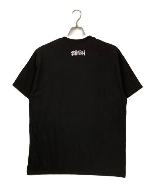 stussy（ステューシー）stussy (ステューシー) FRTNロゴプリントTシャツ ブラック サイズ:Lの古着・服飾アイテム