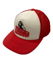 Hysteric Glamour（ヒステリックグラマー）の古着「ビクセン ガール メッシュ キャップ」｜レッド