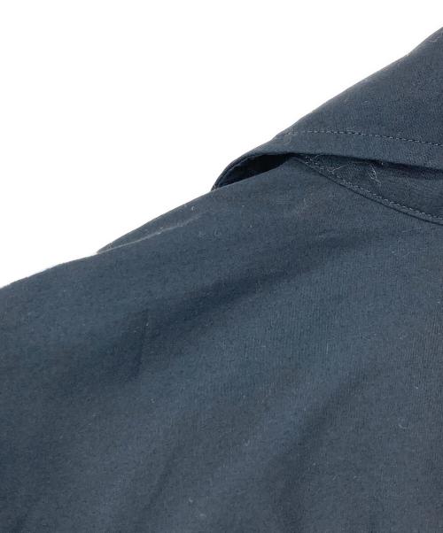 Bagutta（バグッタ）Bagutta (バグッタ) SLP GM ２ポケットオープンカラーコットンシャツ ネイビー サイズ:Lの古着・服飾アイテム