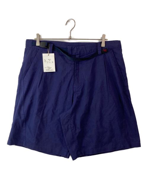 GRAMICCI（グラミチ）GRAMICCI (グラミチ) WHITE MOUNTAINEERING (ホワイトマウンテ二アニング) DARTED SHORT PANTS ネイビー サイズ:3の古着・服飾アイテム