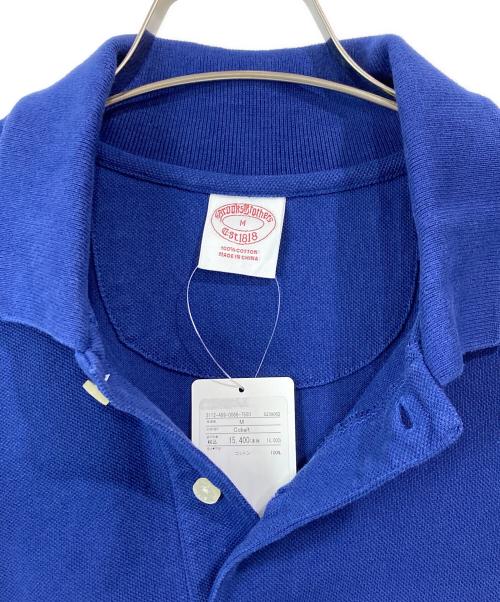 BROOKS BROTHERS（ブルックスブラザーズ）BROOKS BROTHERS (ブルックスブラザーズ) green label relaxing (グリーンレーベルリラクシング) GLR PIQUE 長袖ポロシャツ ネイビー サイズ:Ｍの古着・服飾アイテム