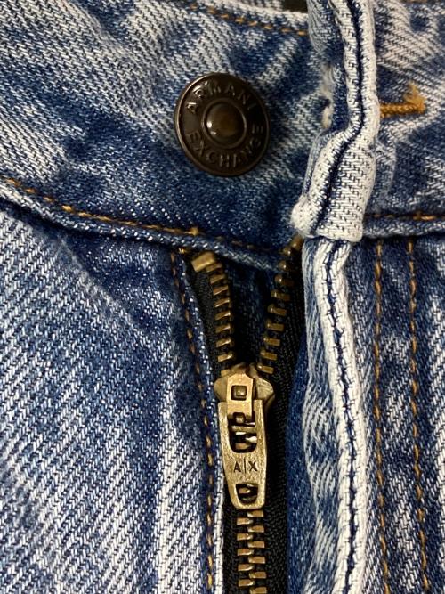 ARMANI EXCHANGE（アルマーニ エクスチェンジ）ARMANI EXCHANGE (アルマーニ エクスチェンジ) SUPER BAGGYデニムパンツ インディゴ サイズ:31の古着・服飾アイテム