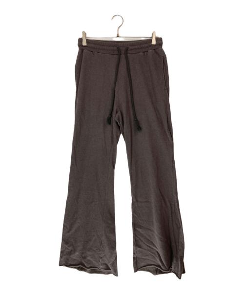 INSCRIRE（アンスクリア）INSCRIRE (アンスクリア) Cotton Linen Flare Pants ブラウン サイズ:Sの古着・服飾アイテム