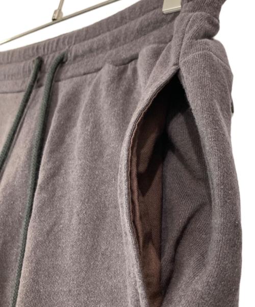 INSCRIRE（アンスクリア）INSCRIRE (アンスクリア) Cotton Linen Flare Pants ブラウン サイズ:Sの古着・服飾アイテム