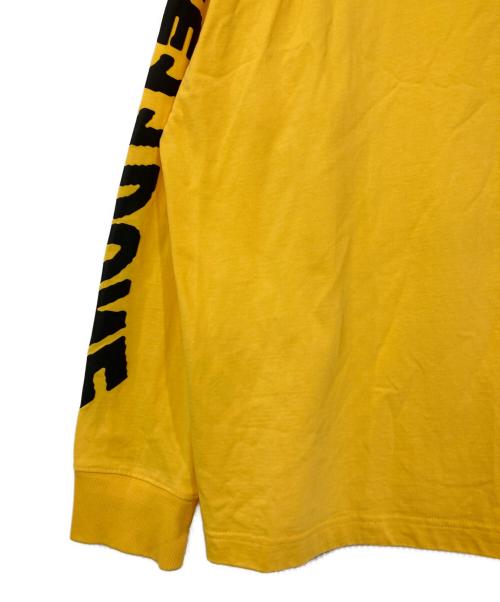 WE11DONE（ウェルダン）WE11DONE (ウェルダン) ロングスリーブTシャツ イエロー サイズ:Sの古着・服飾アイテム