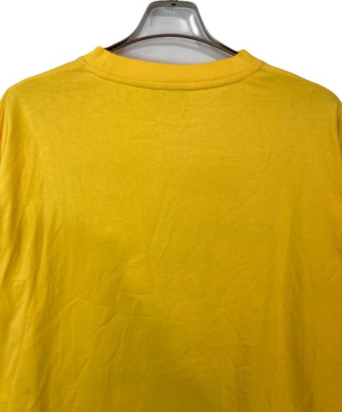 WE11DONE（ウェルダン）WE11DONE (ウェルダン) ロングスリーブTシャツ イエロー サイズ:Sの古着・服飾アイテム
