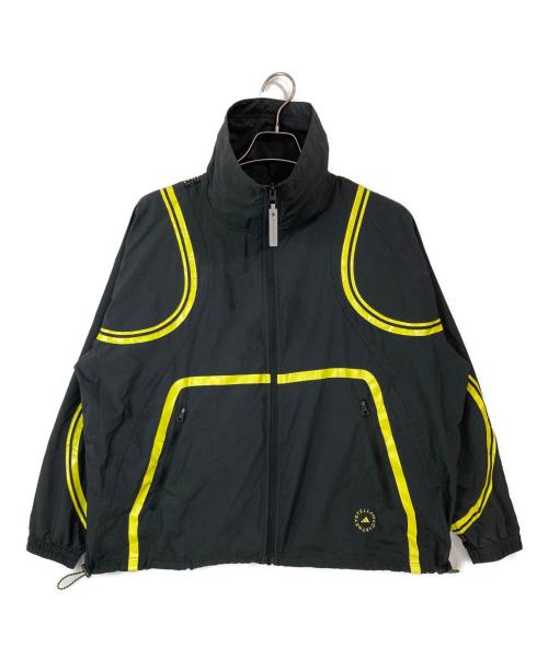 adidas by stella McCartney（アディダス バイ ステラマッカートニー）adidas by stella McCartney (アディダス バイ ステラマッカートニー) TruePace ウーブンジャケット ブラック サイズ:2XSの古着・服飾アイテム