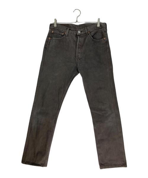 LEVI'S（リーバイス）LEVI'S (リーバイス) 501ブラックデニムパンツ ブラック サイズ:W33×L30の古着・服飾アイテム