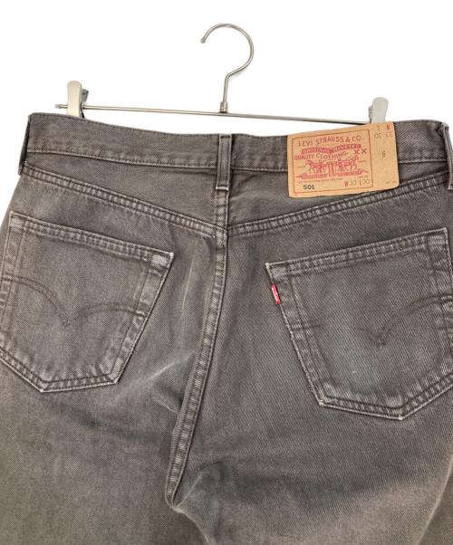 LEVI'S（リーバイス）LEVI'S (リーバイス) 501ブラックデニムパンツ ブラック サイズ:W33×L30の古着・服飾アイテム