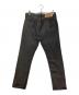 LEVI'S (リーバイス) 501ブラックデニムパンツ ブラック サイズ:W33×L30：8000円