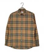 BURBERRYバーバリー）の古着「ノバチェックシャツ」｜ベージュ