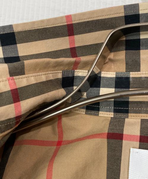 BURBERRY（バーバリー）BURBERRY (バーバリー) ノバチェックシャツ ベージュ サイズ:Ｍの古着・服飾アイテム