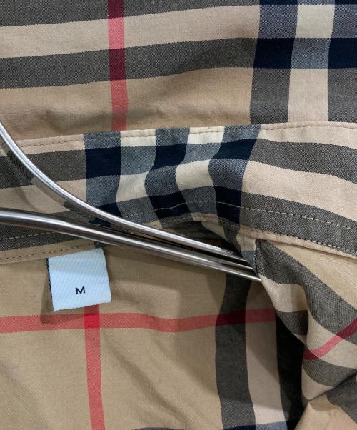 BURBERRY（バーバリー）BURBERRY (バーバリー) ノバチェックシャツ ベージュ サイズ:Ｍの古着・服飾アイテム