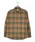 BURBERRY（バーバリー）の古着「ノバチェックシャツ」｜ベージュ