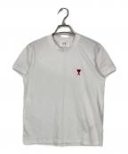 AMI Alexandre Mattiussiアミアレクサンドルマテュッシ）の古着「AMI DE COEUR T-SHIRT」｜ホワイト