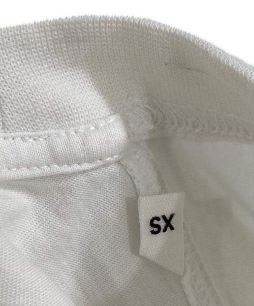 AMI Alexandre Mattiussi（アミアレクサンドルマテュッシ）AMI Alexandre Mattiussi (アミアレクサンドルマテュッシ) AMI DE COEUR T-SHIRT ホワイト サイズ:XSの古着・服飾アイテム