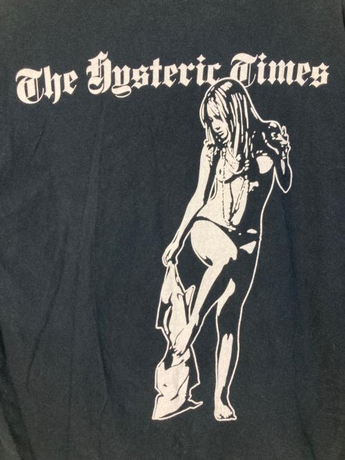 Hysteric Glamour（ヒステリックグラマー）Hysteric Glamour (ヒステリックグラマー) HYS TIMES Tシャツ ブラック サイズ:Mの古着・服飾アイテム