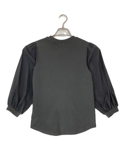 Ameri（アメリ）AMERI (アメリ) PUFF DOCKING BELT TOP グレー サイズ:F 未使用品の古着・服飾アイテム