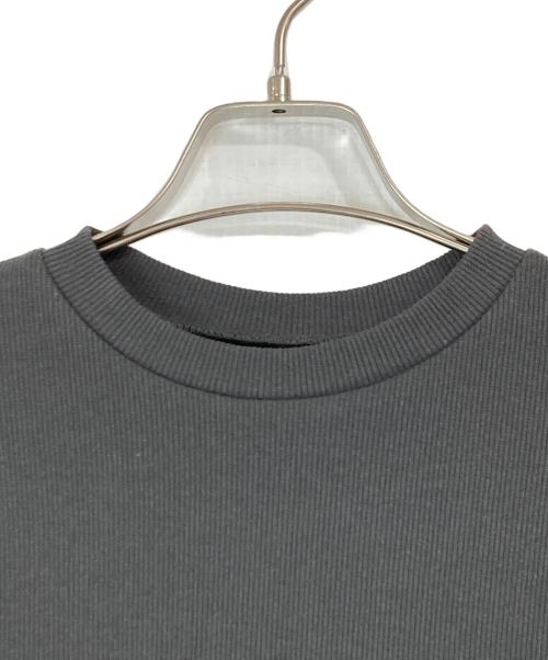 Ameri（アメリ）AMERI (アメリ) PUFF DOCKING BELT TOP グレー サイズ:F 未使用品の古着・服飾アイテム