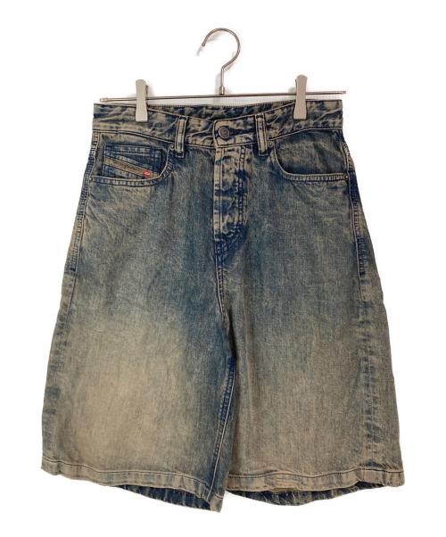 DIESEL（ディーゼル）DIESEL (ディーゼル) DE-SIRE-SHORTS-S インディゴ サイズ:23の古着・服飾アイテム
