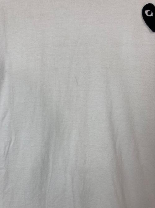 PLAY COMME des GARCONS（プレイコムデギャルソン）PLAY COMME des GARCONS (プレイコムデギャルソン) Tシャツ ホワイト サイズ:Lの古着・服飾アイテム