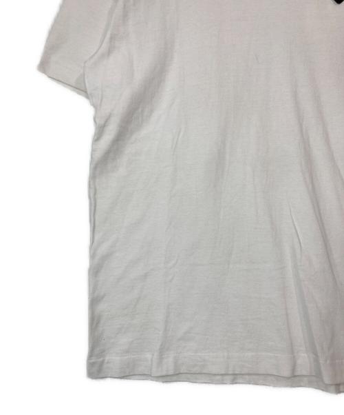 PLAY COMME des GARCONS（プレイコムデギャルソン）PLAY COMME des GARCONS (プレイコムデギャルソン) Tシャツ ホワイト サイズ:Lの古着・服飾アイテム