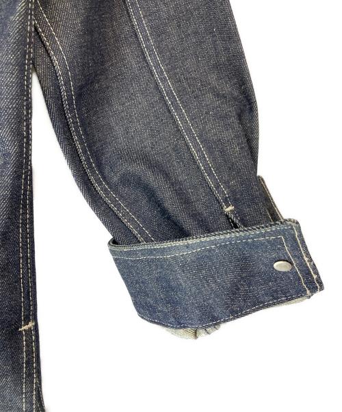 agnes b homme（アニエスベーオム）agnes b homme (アニエスベーオム) ジップデニムジャケット インディゴ サイズ:36の古着・服飾アイテム