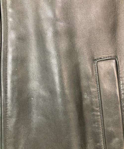 BROOKS BROTHERS（ブルックスブラザーズ）BROOKS BROTHERS (ブルックスブラザーズ) ラムレザージップスイングトップ ブラック サイズ:Sの古着・服飾アイテム