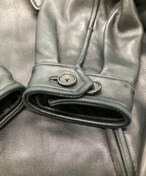 BROOKS BROTHERS（ブルックスブラザーズ）BROOKS BROTHERS (ブルックスブラザーズ) ラムレザージップスイングトップ ブラック サイズ:Sの古着・服飾アイテム