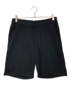 LOOPWHEELER×BEAMS PLUSループウィラー×ビームスプラス）の古着「スウェットハーフパンツ」｜ブラック