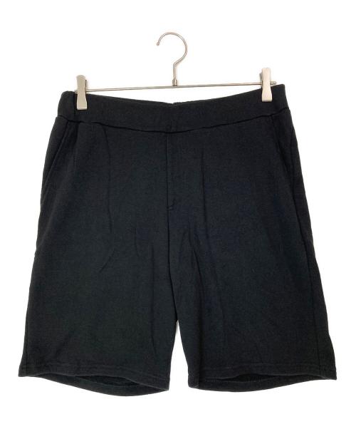 LOOPWHEELER（ループウィラー）LOOPWHEELER (ループウィラー) BEAMS PLUS (ビームスプラス) スウェットハーフパンツ ブラック サイズ:Lの古着・服飾アイテム