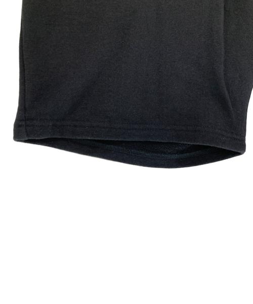 LOOPWHEELER（ループウィラー）LOOPWHEELER (ループウィラー) BEAMS PLUS (ビームスプラス) スウェットハーフパンツ ブラック サイズ:Lの古着・服飾アイテム