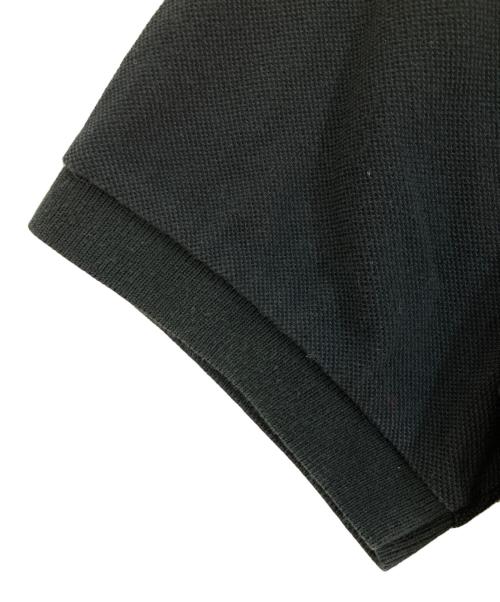LACOSTE（ラコステ）LACOSTE (ラコステ) 限定ゴールドワニ刺繍ポロシャツ ブラック サイズ:4の古着・服飾アイテム
