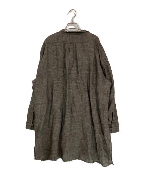 KLASICA（クラシカ）KLASICA (クラシカ) NEO STAND COLLAR PULL OVER SAFRON ブラウン サイズ:2の古着・服飾アイテム