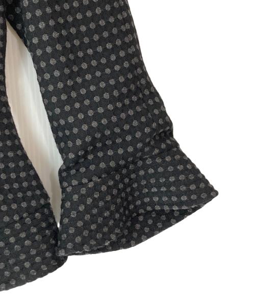 GIORGIO ARMANI（ジョルジオアルマーニ）GIORGIO ARMANI (ジョルジオアルマーニ) ドットテーラードジャケット ブラック サイズ:38の古着・服飾アイテム