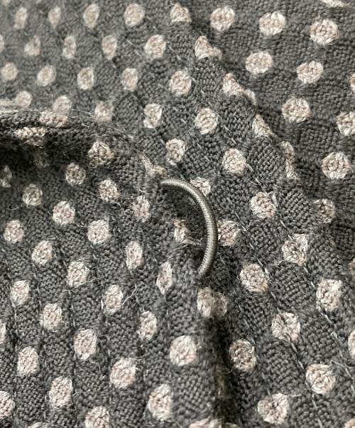 GIORGIO ARMANI（ジョルジオアルマーニ）GIORGIO ARMANI (ジョルジオアルマーニ) ドットテーラードジャケット ブラック サイズ:38の古着・服飾アイテム