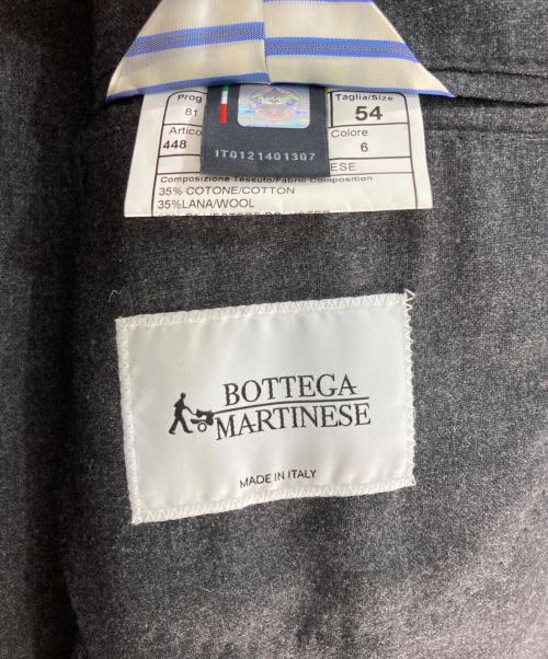 BOTTEGA MARTINESE（ボッテガマルティネーゼ）BOTTEGA MARTINESE (ボッテガマルティネーゼ) セットアップスーツ グレー サイズ:54の古着・服飾アイテム