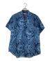Engineered Garments（エンジニアド ガーメンツ）の古着「総柄ポロシャツ」｜ブルー